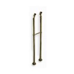 2 colonnettes sur pied 900 mm f1 / 2 - m3 / 4 vieux bronze - cristina ondyna ch16292 2 colonnettes sur pied 900 mm f1 / 2 - m3 / 4 vieux bronze - cristina ondyna ch16292
