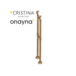 2 colonnettes sur pied 900 mm f1 / 2 - m3 / 4 vieux bronze mat - cristina ondyna ch16293 2 colonnettes sur pied 900 mm f1 / 2 - m3 / 4 vieux bronze mat - cristina ondyna ch16293