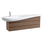Alessi one lavabo plan 160x50 cm, non perce - laufen h8149714001091