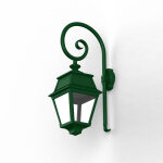 Applique avenue 2 n2 led clair vert sapin 067 - pradier 102105067