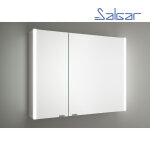Armoire de toilette miroir et 2p avec Éclairage latéral alliance 800 - salgar 83220 Armoire de toilette miroir et 2p avec Éclairage latéral alliance 800 - salgar 83220