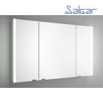 Armoire de toilette miroir et 3p avec Éclairage latéral alliance 1200 - salgar 83223 Armoire de toilette miroir et 3p avec Éclairage latéral alliance 1200 - salgar 83223