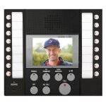 Ax8mv p. maitre video 16l. accessoire interphonie tertiaire - aiphone 110957