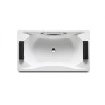 Baignoire acrylique rectangulaire biplace À encastrer 1800x900 blanc be cool - roca a248013001 Baignoire acrylique rectangulaire biplace À encastrer 1800x900 blanc be cool - roca a248013001