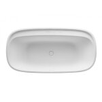 Baignoire ovale en surfex 1846x937 blanc beyond - roca a248452000