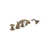 Bain / douche chambord 4 trous sur gorge or rose brosse pvdbain / douche robinetterie chambord - cristina ... Bain / douche chambord 4 trous sur gorge or rose brosse pvdbain / douche robinetterie chambord - cristina ...