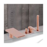 Bain douche mitigeur complet profilo sur gorge or rose brosse robinetterie profilo - cristina ondyna ...
