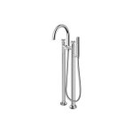 Bain douche sur colonnettes complet chrom executive - cristina ondyna ev10651