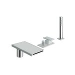 Bain douche tabula sur gorge mitigeur complet chrome robinetterie tabula - cristina ondyna ta18151
