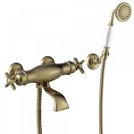 Bain?douche thermostatique douchette  main anticalcaire avec support orientable - tres 24217409lm