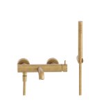 Bain / douche triverde + kit douchette / flexible / sup or brosse robinetterie triverde - cristina ondyna ... Bain / douche triverde + kit douchette / flexible / sup or brosse robinetterie triverde - cristina ondyna ...