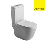 Bloc wc monobloc wild btw avec reservoir et abattant white - cristina ondyna wwl3013 Bloc wc monobloc wild btw avec reservoir et abattant white - cristina ondyna wwl3013