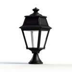 Borne avenue 2 n5 led clair noir fonc 000 - pradier 102114000