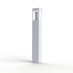 Borne brick n4 clair blanc 001 - pradier 108007001