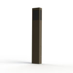 Borne brick n4 pmma noir grs 054 - pradier 108010054