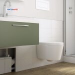 Broyeur adaptable pour cuvette suspendue - watermatic w16p
