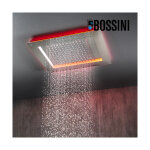 Cadre rtrofit  led chromothrapie chrom pour plafonds de douche - bossini hi0391030