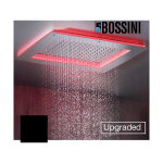 Cadre rtrofit  led chromothrapie noir mat pour plafonds de douche - bossini hi0001073