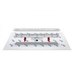 Caniveau avec tissu gotextile d'tanchit in - drain channel 950x50 - roca a276091000