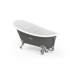 Carmen baignoire fonte fd antiderapant 1600x800 gris - roca a234250000