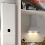 Chauffe - eau lectrique carr vertical mural lino connect 100l - atlantic 157213