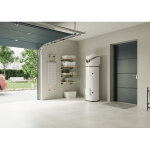 Chauffe - eau thermodynamique nuos primo - 250 l - air ambiant -  584 mm - ariston 3069816
