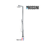 Colonne de douche extérieure À mitigeur double progressif chromé nek - bossini l00380030 Colonne de douche extérieure À mitigeur double progressif chromé nek - bossini l00380030