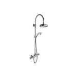 Colonne de douche mitigeur thermostatique avec pomme de douche et douchette retro parigi - cristina ondyna ...