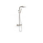 Colonne de douche thermostatique 2 voies acier - tres 19039308ac