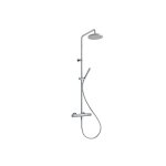 Colonne de douche thermostatique chrom east side - cristina ondyna es48651