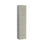 Colonne de salle de bains retournable 2 portes 4 tagres delta chne blanchi - roca a857635512