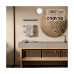 Cristina ondyna barre sche - serviettes lectrique cristina panorama avec interrupteur chrom - mpa681i51 ...