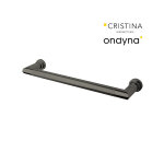 Cristina ondyna sche - serviettes lectrique cristina sereno sans interrupteur chrom noir bross - ...
