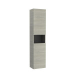 Delta colonne 400mm 1 niche chne blanchi - roca a857636512
