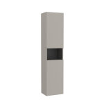 Delta colonne 400mm 1 niche gris mat - roca a857636510