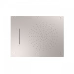 Douche acier inoxydable de tête anticalcaire 2 types de jet (pluie / cascade). 500 - tres 29997001ac Douche acier inoxydable de tête anticalcaire 2 types de jet (pluie / cascade). 500 - tres 29997001ac