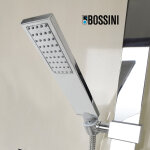 Douchette de douche flat one chromé manhattan - bossini l00926030 Douchette de douche flat one chromé manhattan - bossini l00926030
