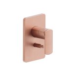 Facade laiton mitigeur douche profilo 2 sorties or rose brosse robinetterie profilo - cristina ondyna ... Facade laiton mitigeur douche profilo 2 sorties or rose brosse robinetterie profilo - cristina ondyna ...