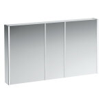 Frame armoire de toilette 1300 blanc a / eclairage, prise et interr - laufen h4087549001451