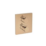 Insignia mit d encastr 1 voie pour rbox rose gold - roca a5a2c3arg0