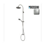 Inverseur kit colonne bain - douche nickel satin liberty line - bossini l01202094