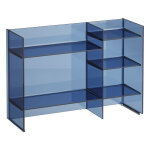 Kartell etagere sound rack 75x26 bleu - laufen h3893310830001