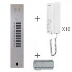 Kit audio 1r 10bp 2 voice programmé - urmet kits audio 2voice ka83 / 110 Kit audio 1r 10bp 2 voice programmé - urmet kits audio 2voice ka83 / 110