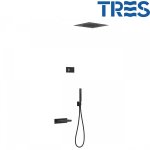 Kit de baignoire thermostatique Électronique et encastré shower technology noir mat - tres 09288315nm ... Kit de baignoire thermostatique Électronique et encastré shower technology noir mat - tres 09288315nm ...