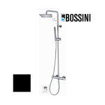 Kit colonne de douche monocommande noir cosmo - bossini l10174073 Kit colonne de douche monocommande noir cosmo - bossini l10174073