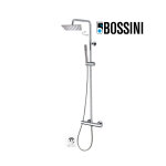 Kit colonne de douche thermostatique blanc cosmo - bossini l10103045