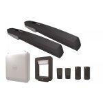 Kit complet en 24v  vis sans fin pour portails battants jusqu' 2, 2m par vantail came uopp6000