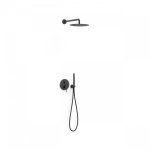 Kit de douche encastr rapid - box blackmat (noir mat) - tres 26228004nm