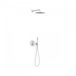 Kit de douche encastr rapid - box whitemat (blanc mat) - tres 26228004bm
