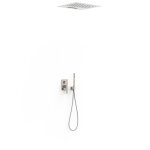 Kit douche mitigeur encastr  3 voies rapid?box acier - tres 20227302ac